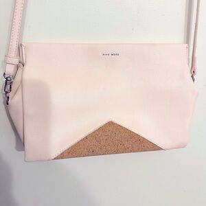 Pixie Mood Blush Pink and Cork bag